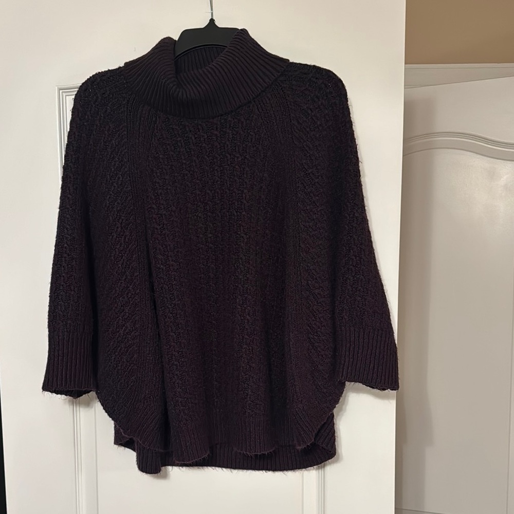 Lou & Grey Dark Purple Sweater